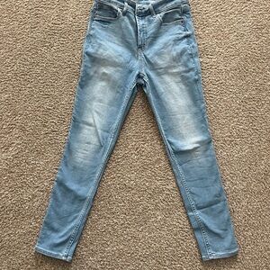 Old Navy Sky Blue Extra High-Rise Jeans